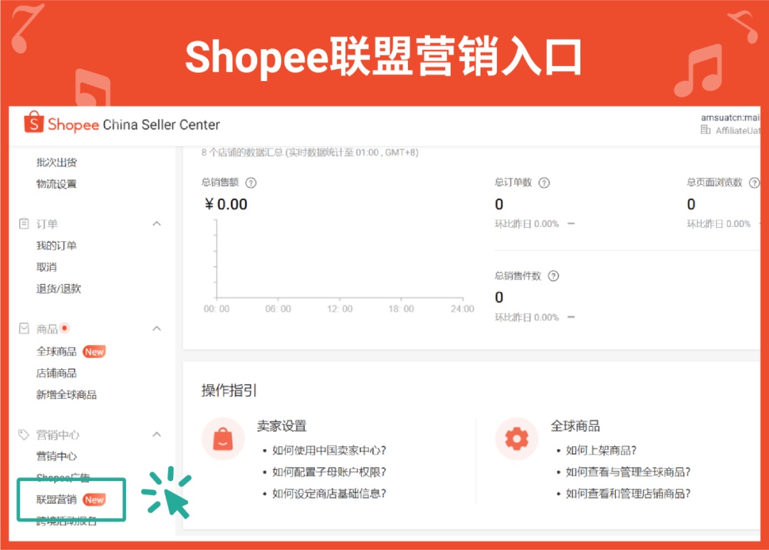 11月30日消息，Shopee近日发布消息称，Shopee联盟营销AMS功能（Shopee Affiliate Marketing Solution,AMS）将在11月底大规模开放给卖家。之前只有小部分卖家才能使用，这次规模升级后，符合资格的店铺可直接在中国卖家中心后台找到此功能，无需额外申请。